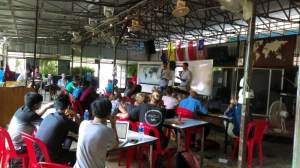 Classroom at 110 degrees